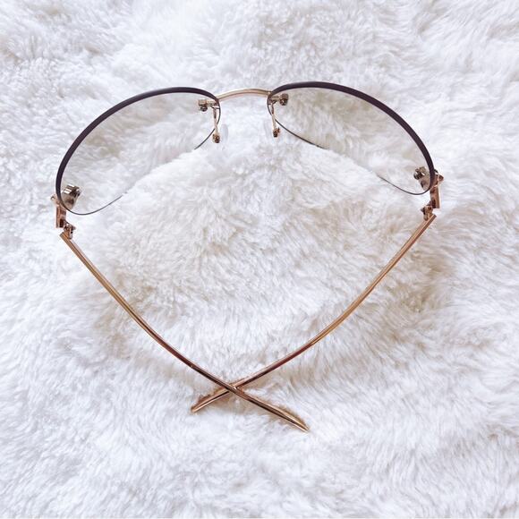 Ophelia Clear Floral Chic Sunglasses - Picture 8 of 10